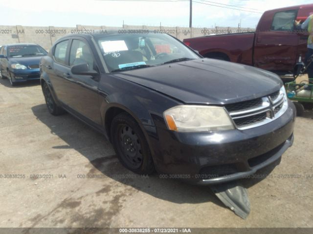 DODGE AVENGER 2012 1c3cdzag2cn327836