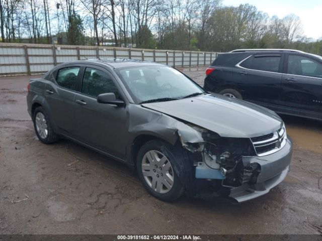 DODGE AVENGER 2013 1c3cdzag2dn688484