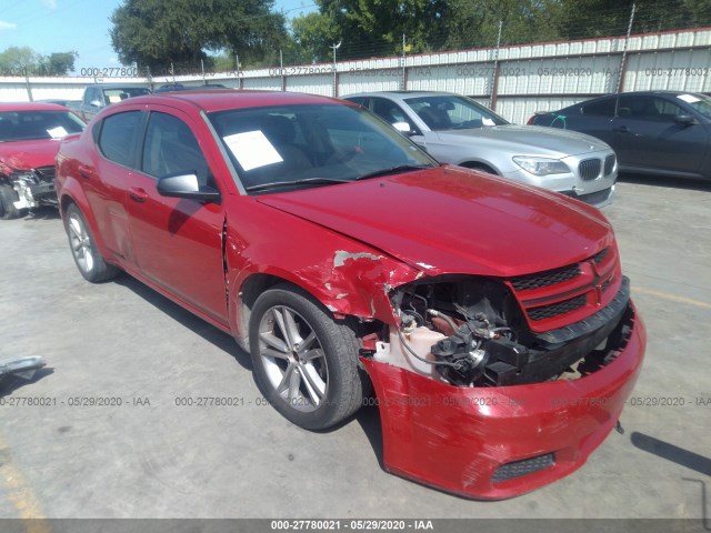 DODGE AVENGER 2013 1c3cdzag2dn770344