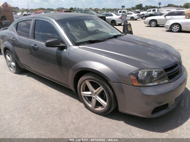 DODGE AVENGER 2013 1c3cdzag2dn771803