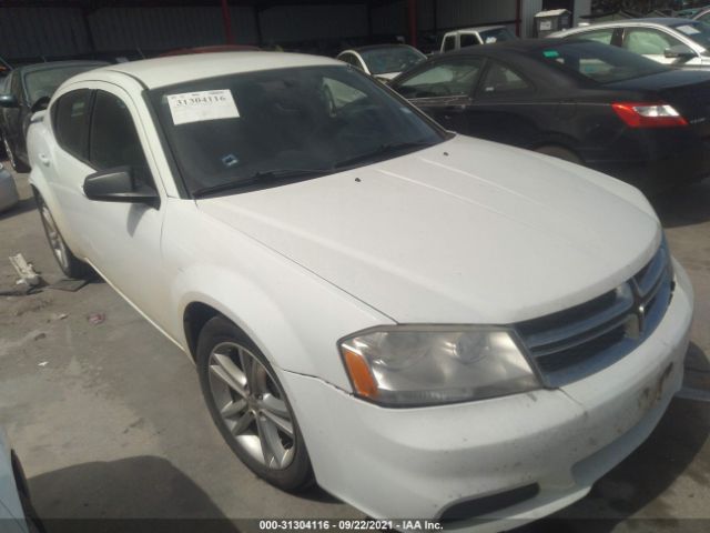 DODGE AVENGER 2012 1c3cdzag3cn254458