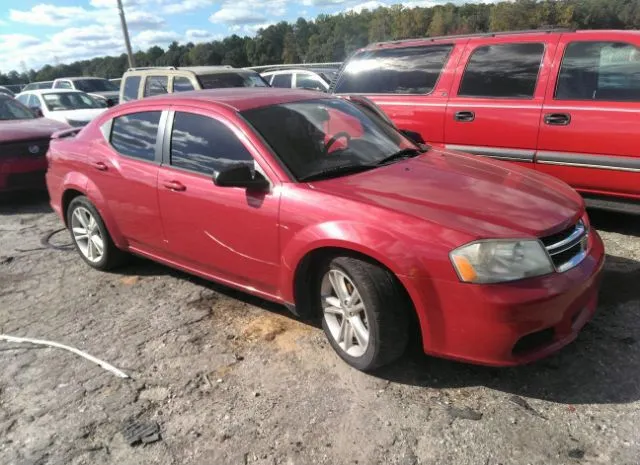 DODGE AVENGER 2012 1c3cdzag3cn254802