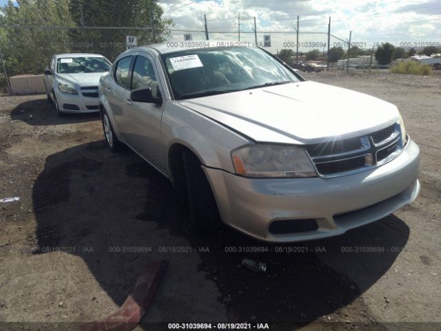 DODGE AVENGER 2012 1c3cdzag3cn256162