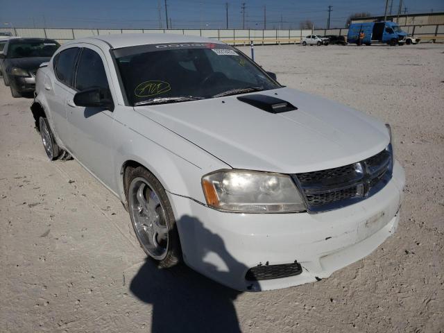 DODGE AVENGER SE 2013 1c3cdzag3dn619948