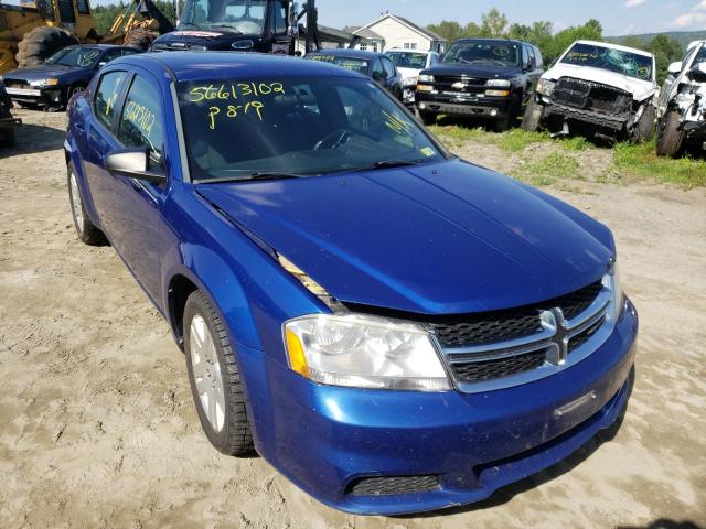 DODGE AVENGER SE 2013 1c3cdzag3dn757084