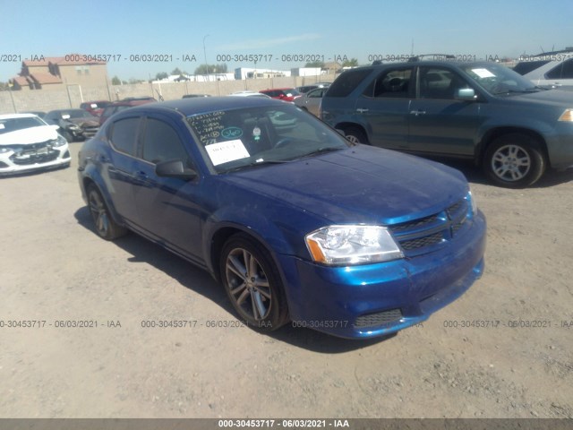 DODGE AVENGER 2013 1c3cdzag3dn769090