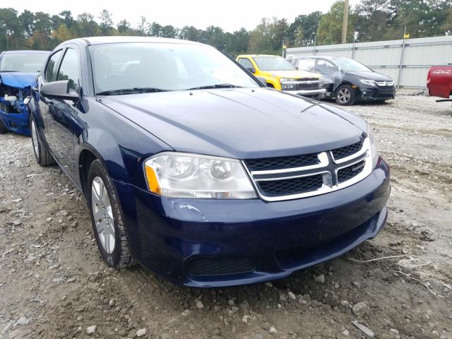 DODGE AVENGER SE 2013 1c3cdzag3dn771695