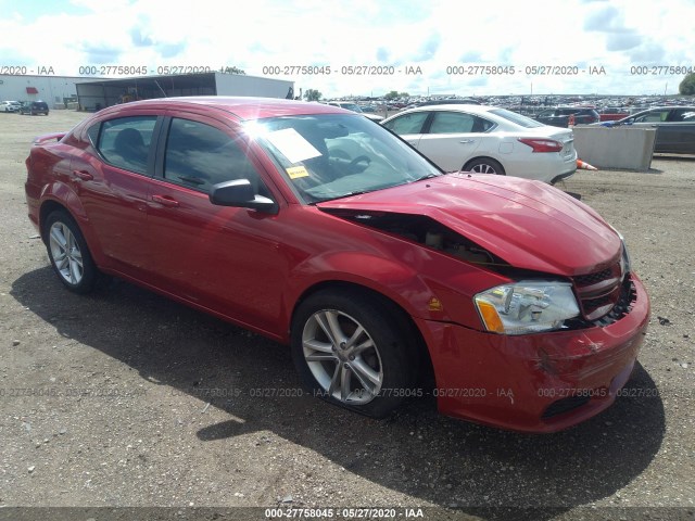 DODGE AVENGER 2013 1c3cdzag4dn749625