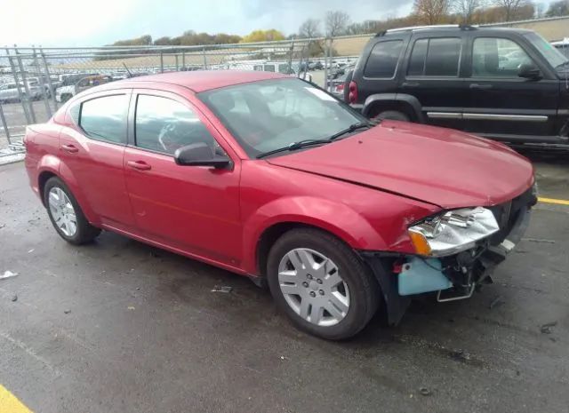 DODGE AVENGER 2013 1c3cdzag4dn751018