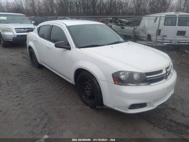 DODGE AVENGER 2013 1c3cdzag4dn752735