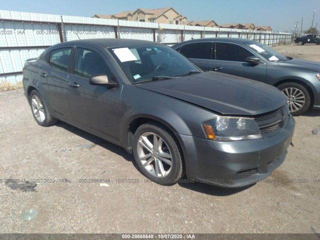 DODGE AVENGER 2013 1c3cdzag4dn753061