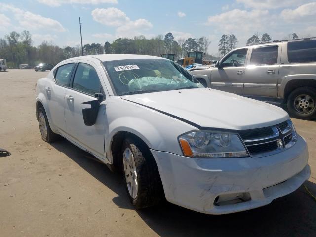 DODGE AVENGER SE 2013 1c3cdzag4dn771625