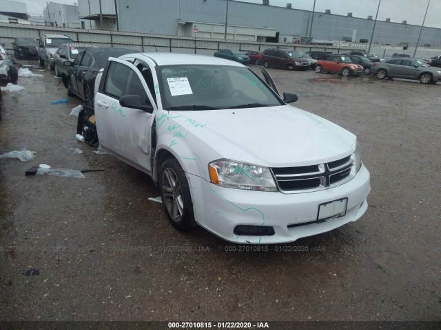 DODGE AVENGER 2013 1c3cdzag5dn587231