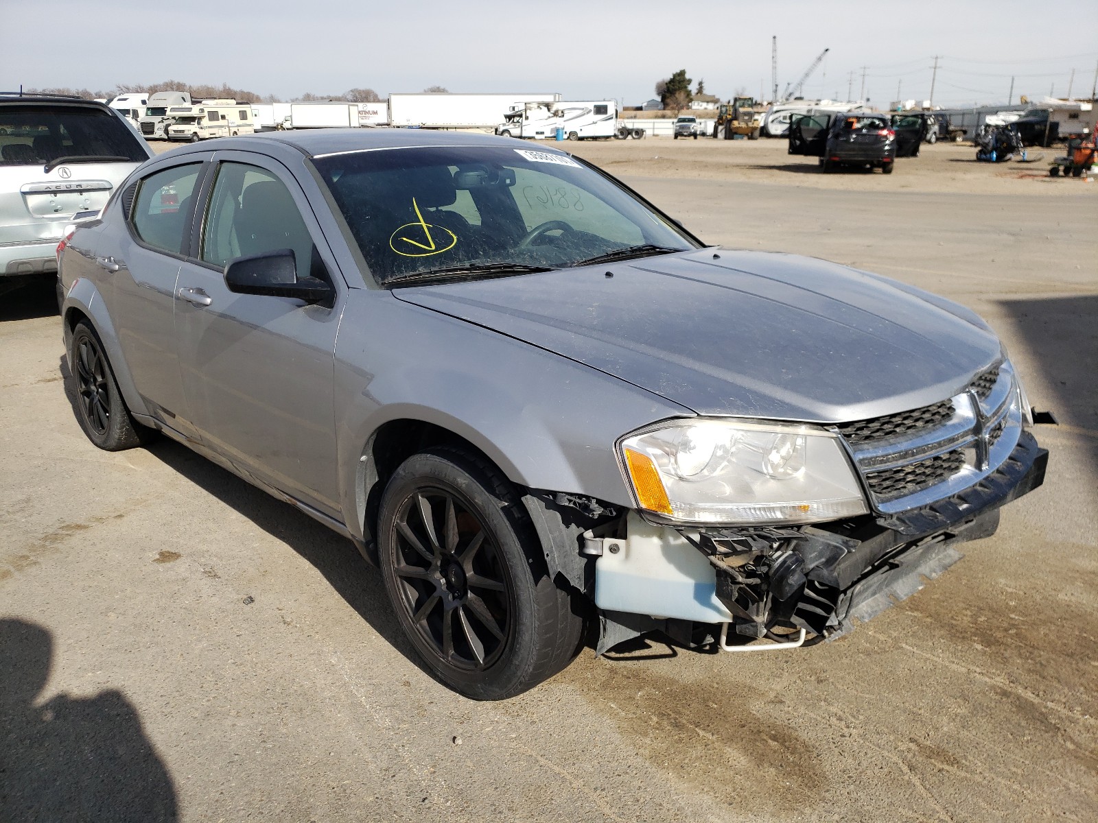 DODGE AVENGER SE 2013 1c3cdzag5dn604349