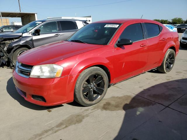 DODGE AVENGER SE 2013 1c3cdzag5dn748435