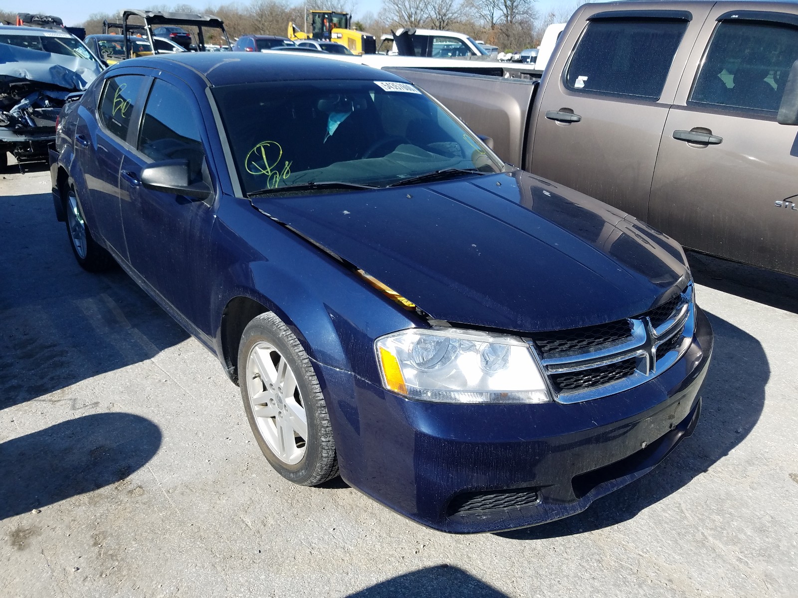 DODGE AVENGER SE 2014 1c3cdzag5en218175