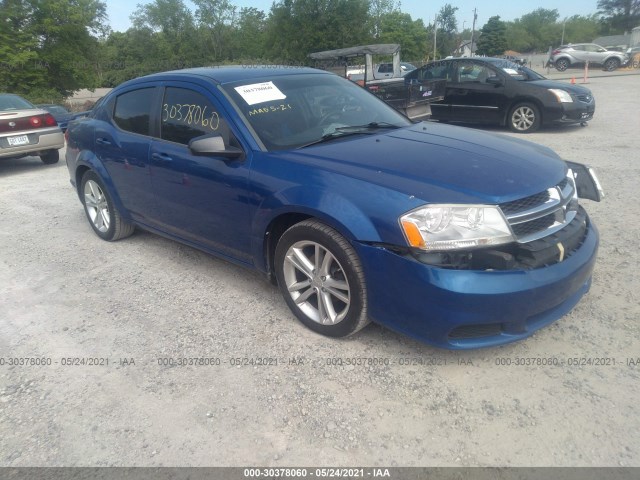 DODGE AVENGER 2013 1c3cdzag6dn548714