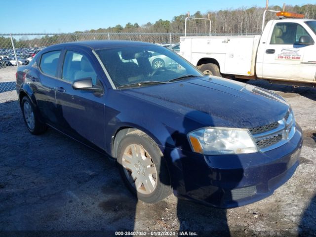 DODGE AVENGER 2013 1c3cdzag6dn747763