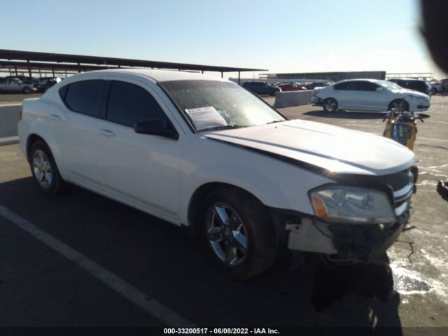 DODGE AVENGER 2013 1c3cdzag6dn748167