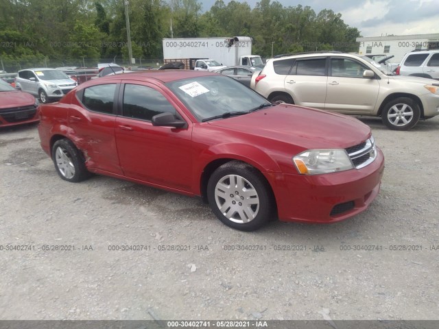 DODGE AVENGER 2013 1c3cdzag6dn749416