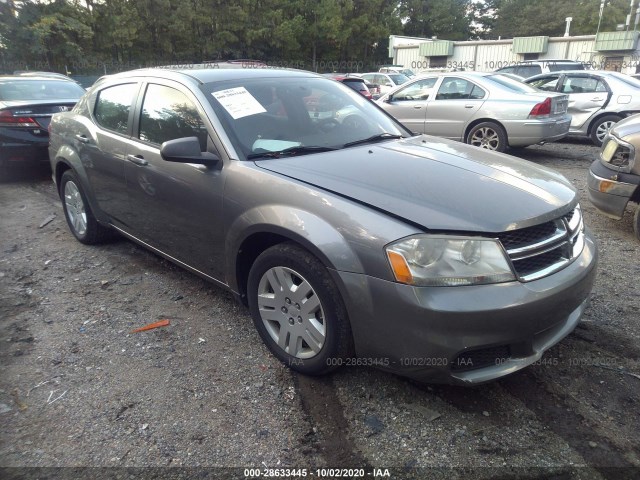 DODGE AVENGER 2013 1c3cdzag6dn752509