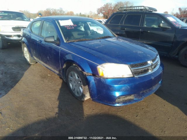 DODGE AVENGER 2013 1c3cdzag6dn756902