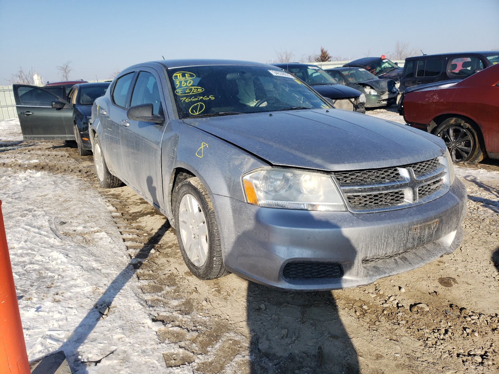 DODGE AVENGER 2013 1c3cdzag6dn766765