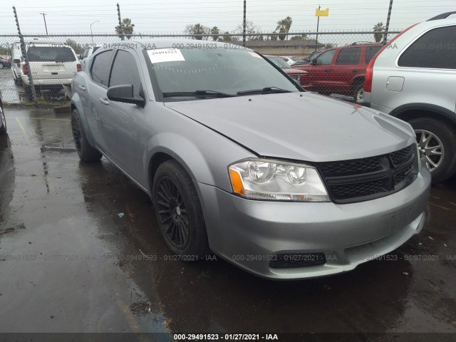 DODGE AVENGER 2013 1c3cdzag7dn748498