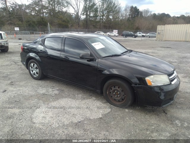 DODGE AVENGER 2012 1c3cdzag8cn254813