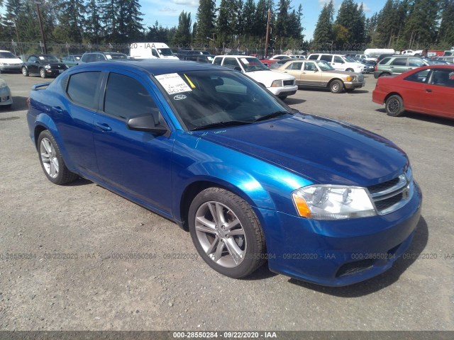 DODGE AVENGER 2012 1c3cdzag8cn314895