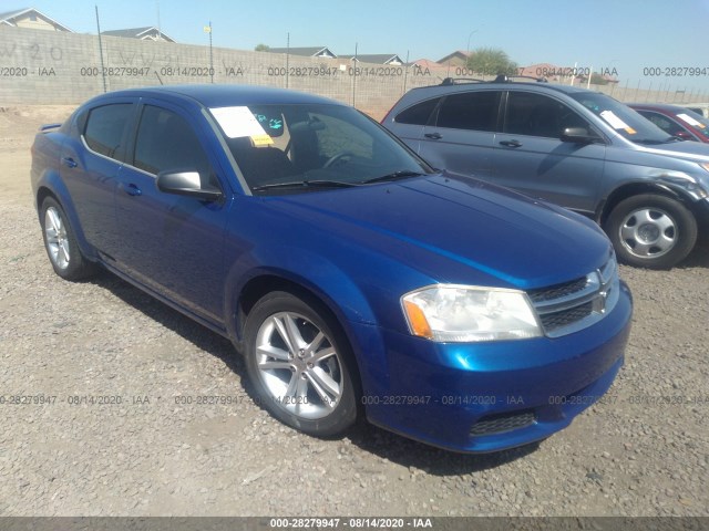 DODGE AVENGER 2013 1c3cdzag8dn576532