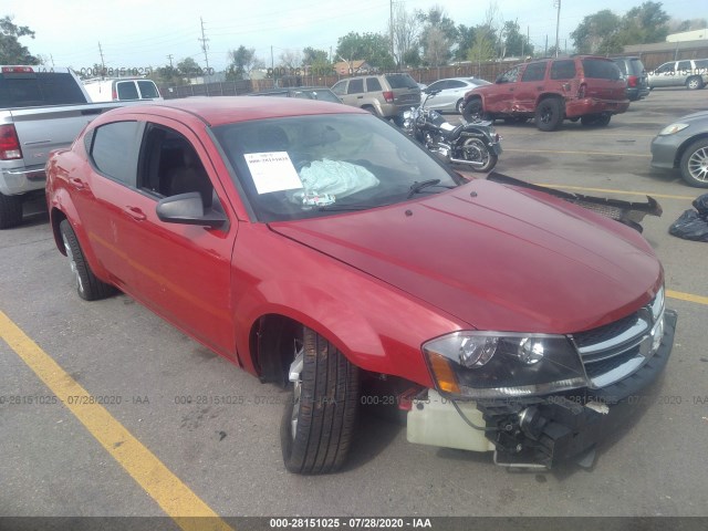 DODGE AVENGER 2013 1c3cdzag8dn747716