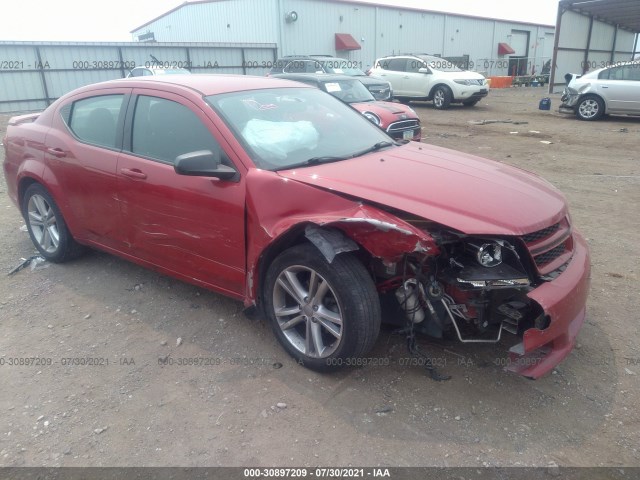 DODGE AVENGER 2013 1c3cdzag8dn756965