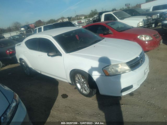 DODGE AVENGER 2013 1c3cdzag9dn587362