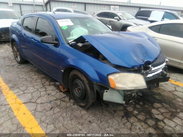 DODGE AVENGER 2013 1c3cdzag9dn688627