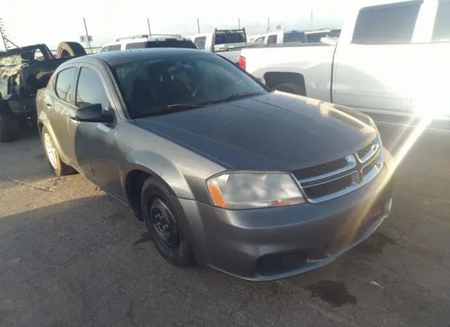 DODGE AVENGER 2013 1c3cdzag9dn750592