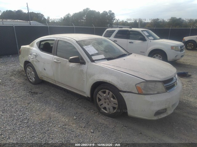 DODGE AVENGER 2013 1c3cdzag9dn752598