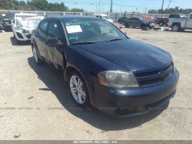 DODGE AVENGER 2013 1c3cdzag9dn768591