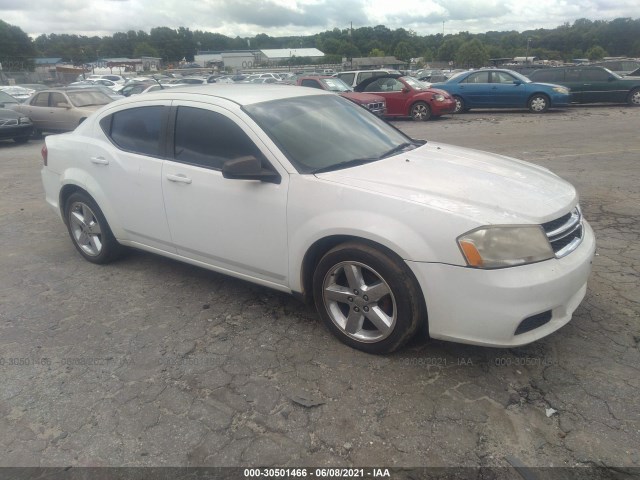 DODGE AVENGER 2013 1c3cdzag9dn771345