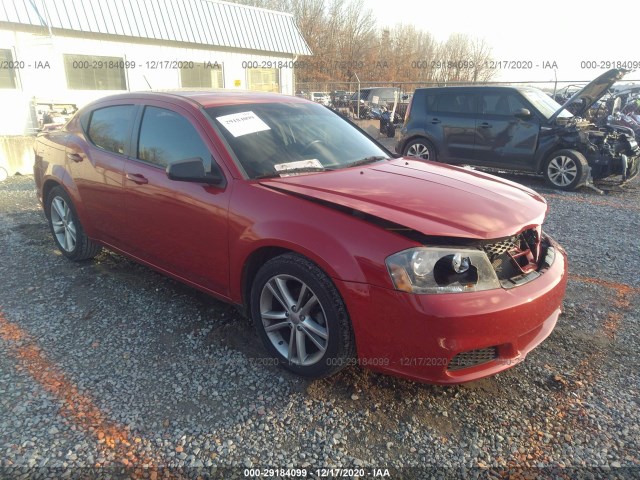 DODGE AVENGER 2013 1c3cdzag9dn771362