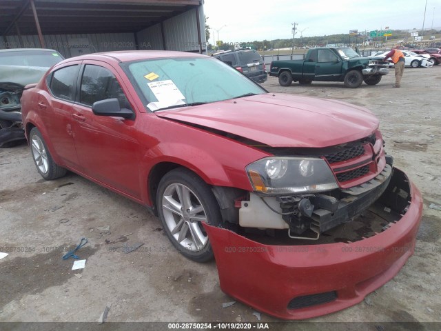 DODGE AVENGER 2014 1c3cdzag9en104504