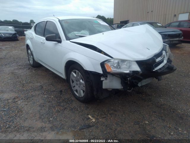 DODGE AVENGER 2014 1c3cdzag9en217885