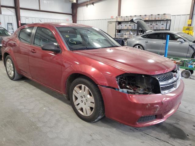 DODGE AVENGER SE 2014 1c3cdzag9en233018