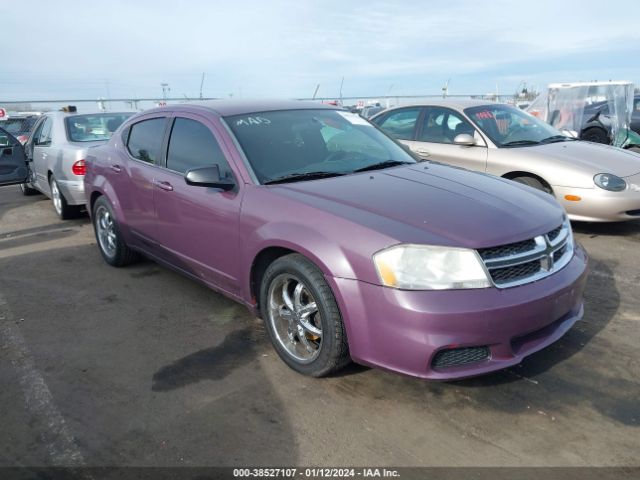 DODGE AVENGER 2012 1c3cdzagxcn264453