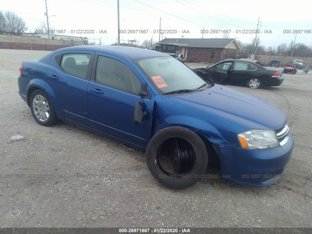 DODGE AVENGER 2012 1c3cdzagxcn327955