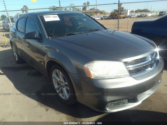 DODGE AVENGER 2013 1c3cdzagxdn506854