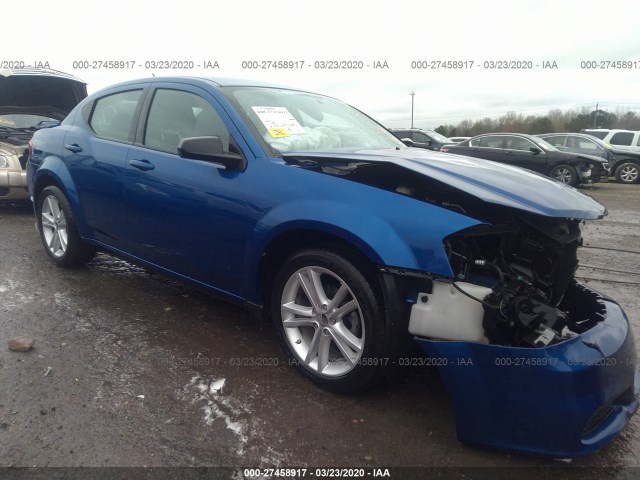 DODGE AVENGER 2013 1c3cdzagxdn509334