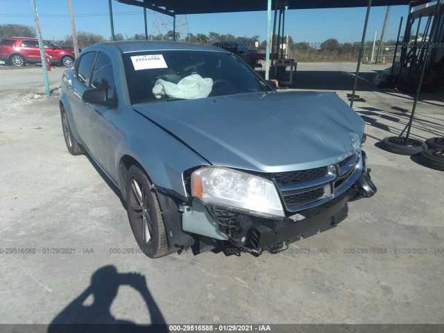 DODGE AVENGER 2013 1c3cdzagxdn519801