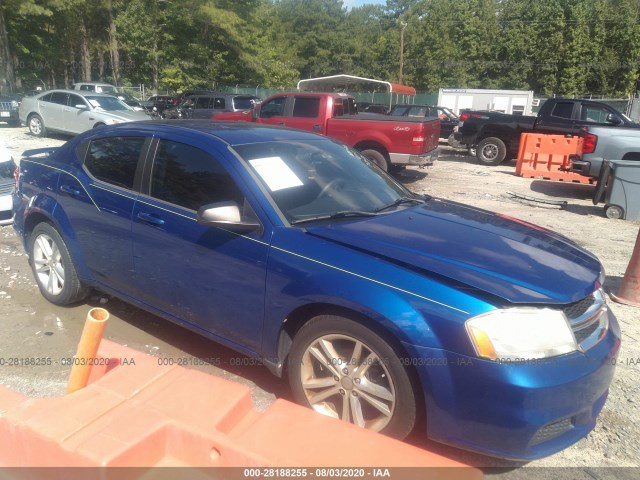 DODGE AVENGER 2013 1c3cdzagxdn541717