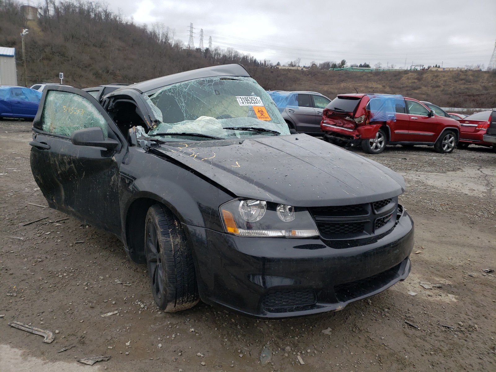 DODGE AVENGER SE 2013 1c3cdzagxdn747863